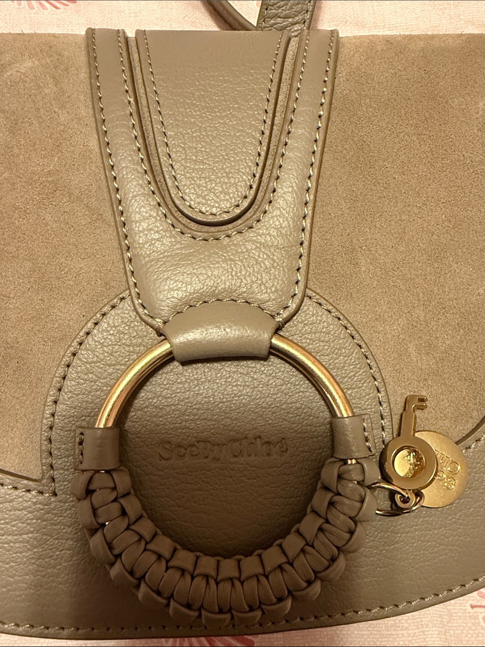 See By Chloé Saddle Crossbody Bag in Taupe - Picture 5 of 5